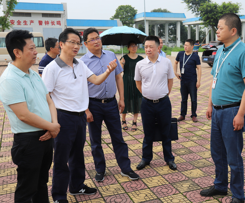 市人大常委会副主任成剑视察杰阳排水公司